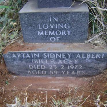 LACEY Sidney Albert -1972