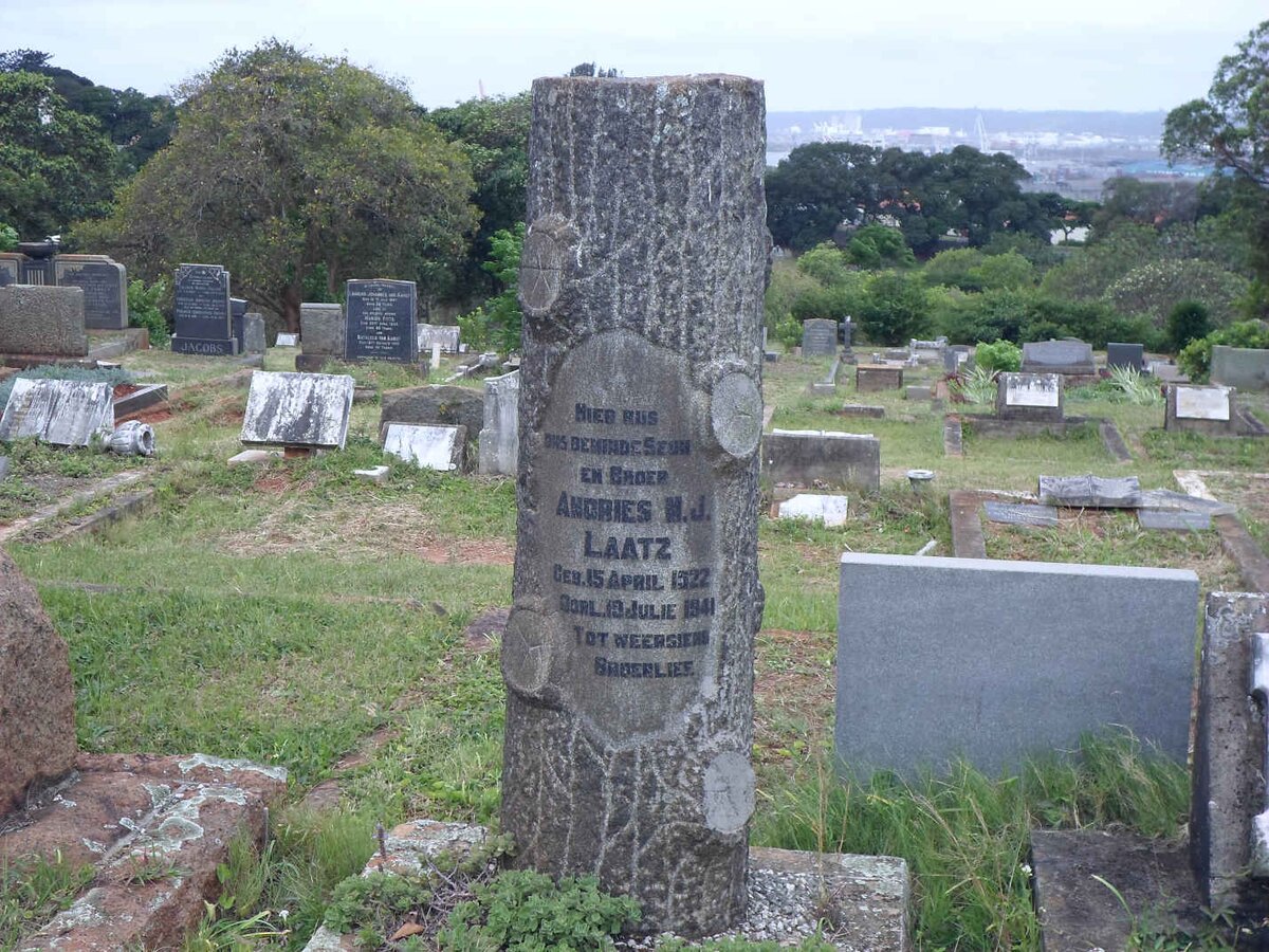 LAATZ Andries M.J. 1922-1941