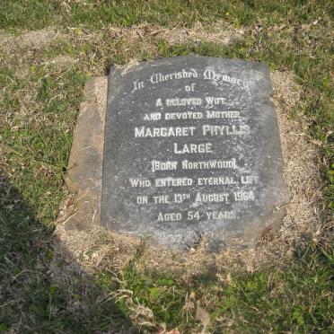 LARGE Margaret Phyllis nee NORTHWOOD -1964