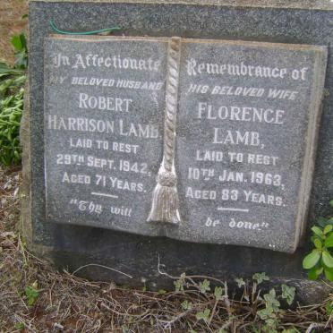 LAMB Robert Harrison -1942 &amp;  Florence -1963