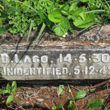 LAGO Domingo -1930 :: Unidentified Merchant Seaman -1942