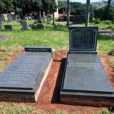 1. Overview - ROOS &amp; LAING family graves