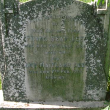 LEE Frank Reay -1936 &amp; Amy Maitland -1939