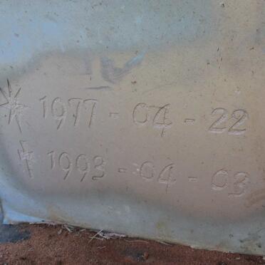 LEKHEHLE Raphael Mohau 1977-1993