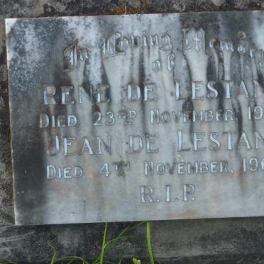 LESTANG Rene, de -1959 &amp; Jean -1960