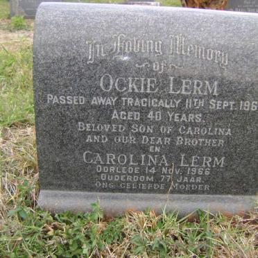 LERM Carolina -1966 :: Ockie -1964