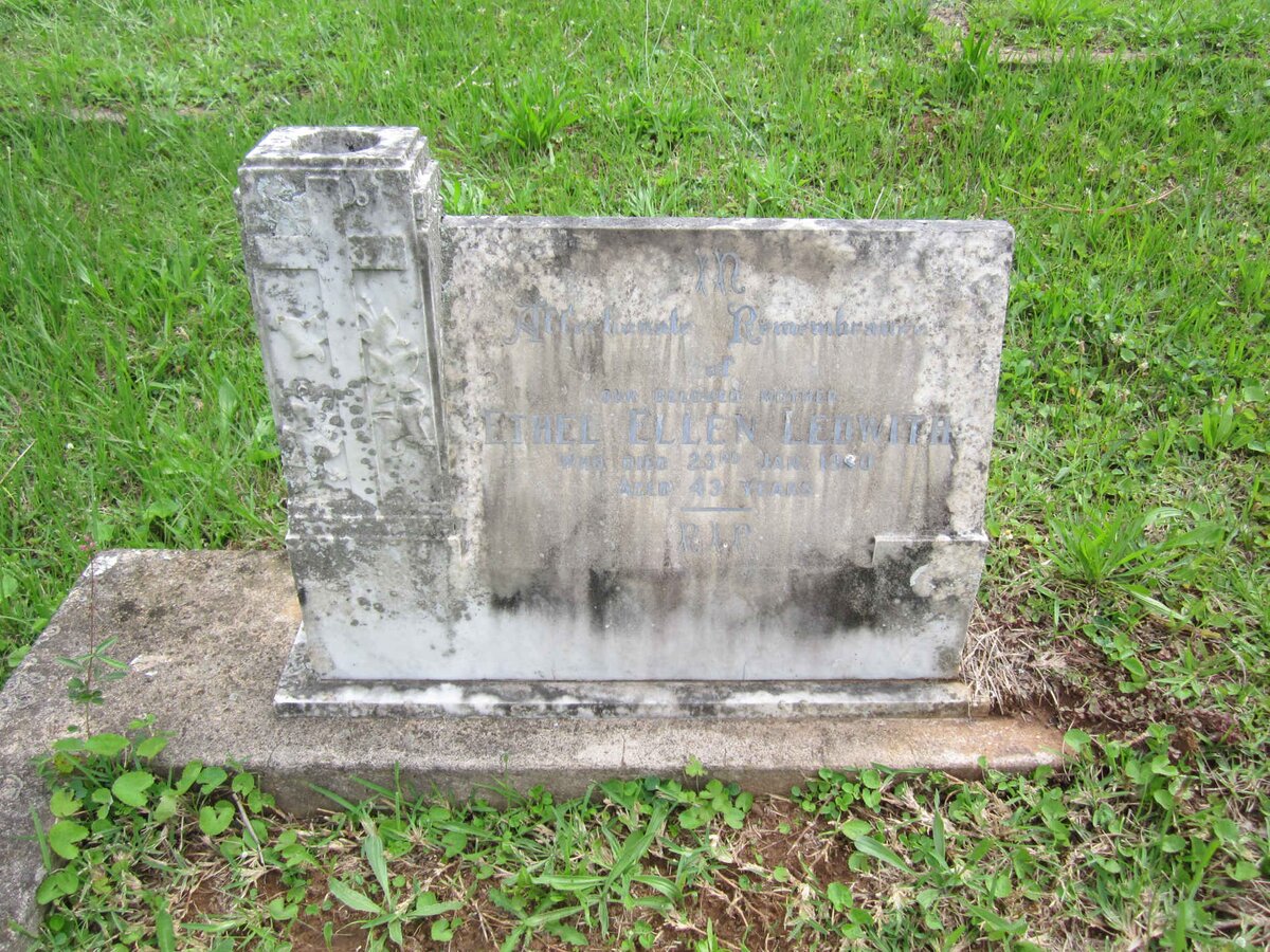 LEDWITH Ethel Ellen -1930