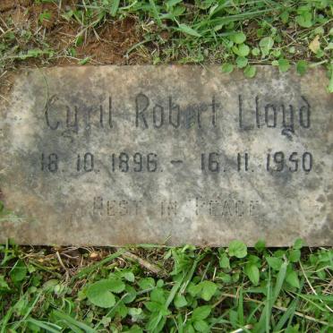 LLOYD Cyril Robert 1896-1950