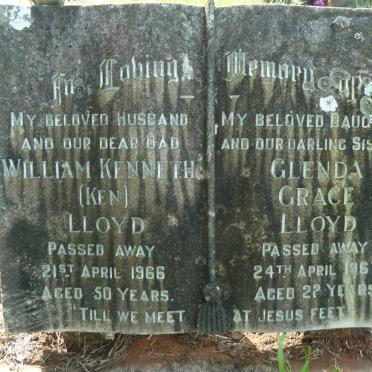 LLOYD William Kenneth -1966 :: LLOYD  Glenda Grace -1967