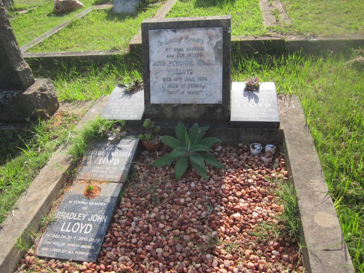 LLOYD John Percival Killeen -1955 &amp; Joyce PEARCE LLOYD nee McNAMEE 1920-2006