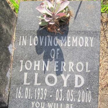 LLOYD John Errol 1939-2010