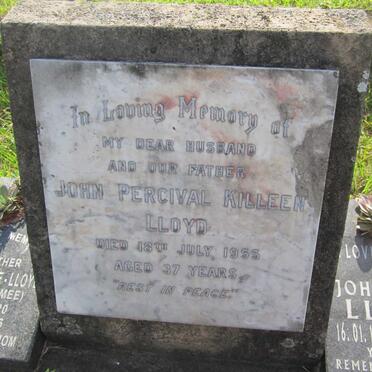 LLOYD John Percival Killeen -1955