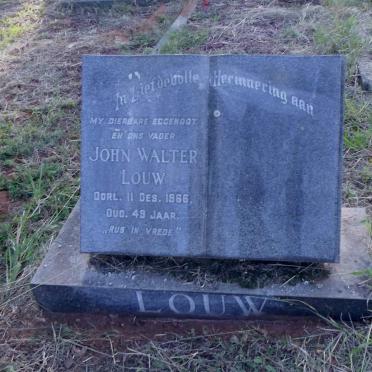 LOUW John Walter -1966