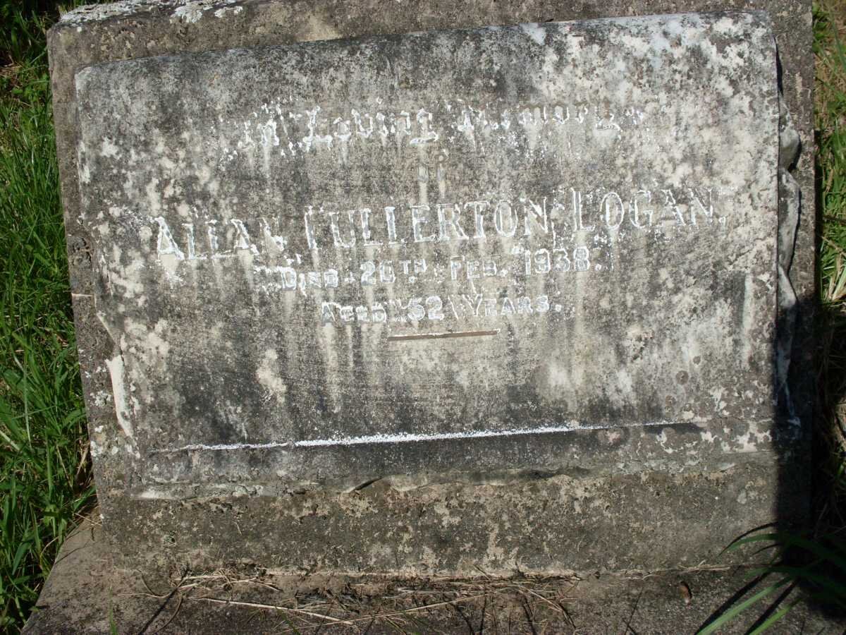 LOGAN Allan Fullerton -1938