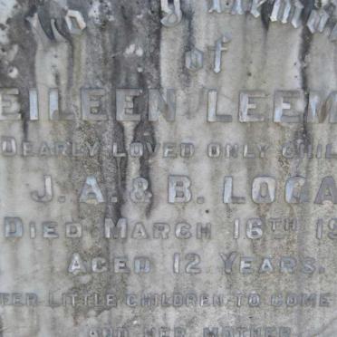 LOGAN Eileen Leeman -1929