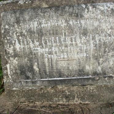 LOGAN Allan Fullerton -1938