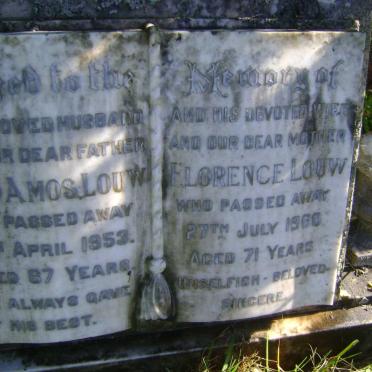 LOUW Hugo Amos -1953 &amp; Florence -1960