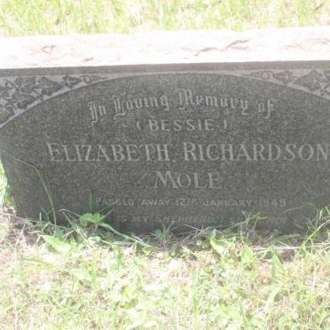 MOLE Elizabeth Richardson -1949