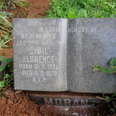 MORAN Sybil Florence 1922-1979