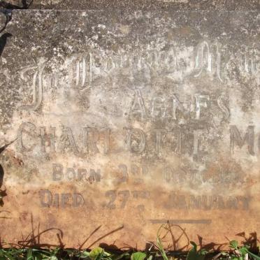 MOORE Agnes Charlotte 1866-1933