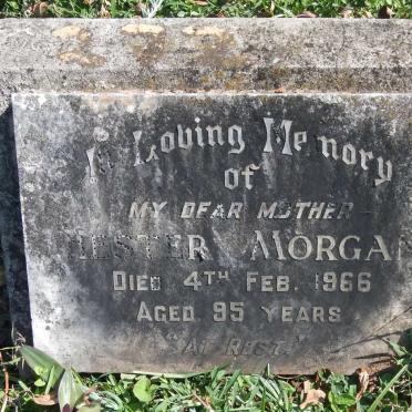 MORGAN Hester  -1966