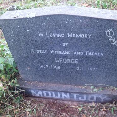 MOUNTJOY George 1888-1971