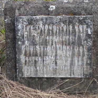 MOOLMAN Christian 1884-1937