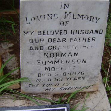 MOFFITT Norman Summerson -1976