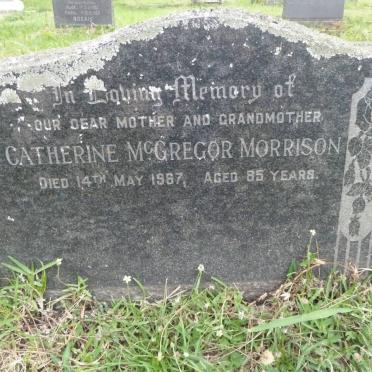 MORRISON Catherine McGregor -1967