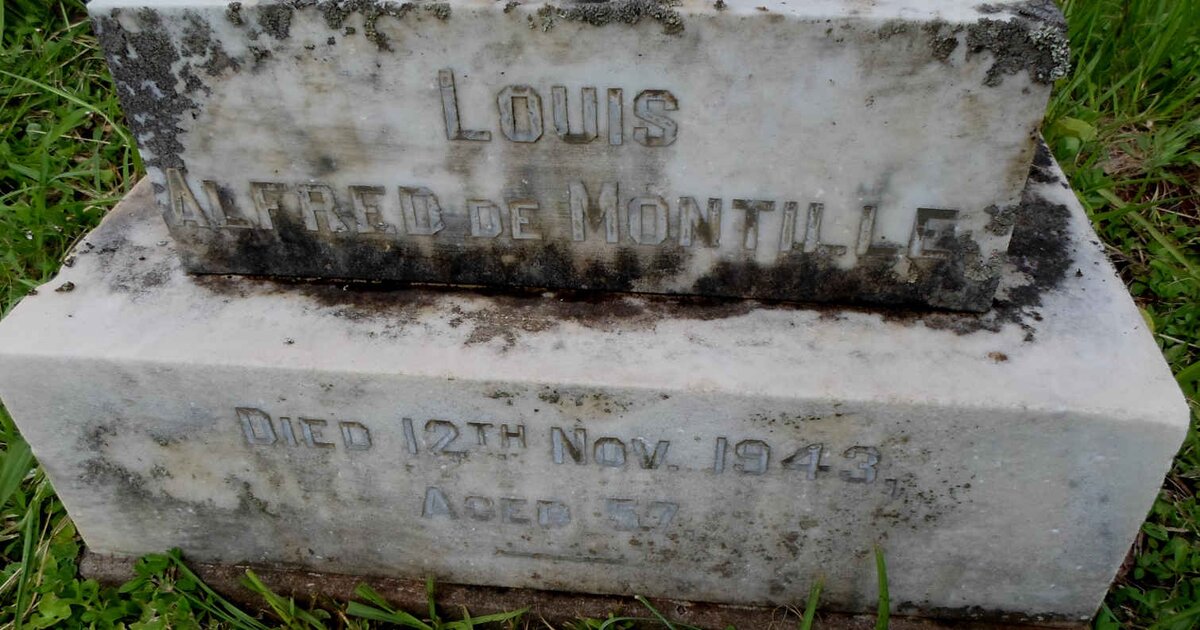 MONTILLE Louis Alfred, de -1943