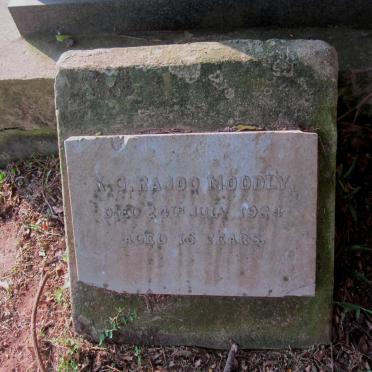 MOODLEY K.G. Rajoo -1924