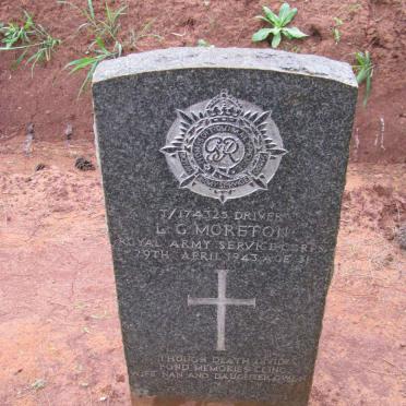 MORETON Leslie Gordon -1943