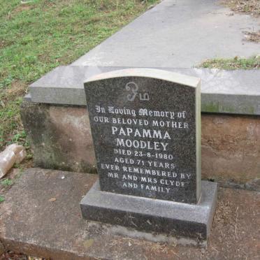 MOODLEY Papamma -1980