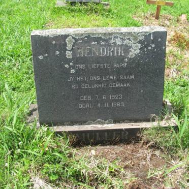 MULLER Hendrik 1923-1969