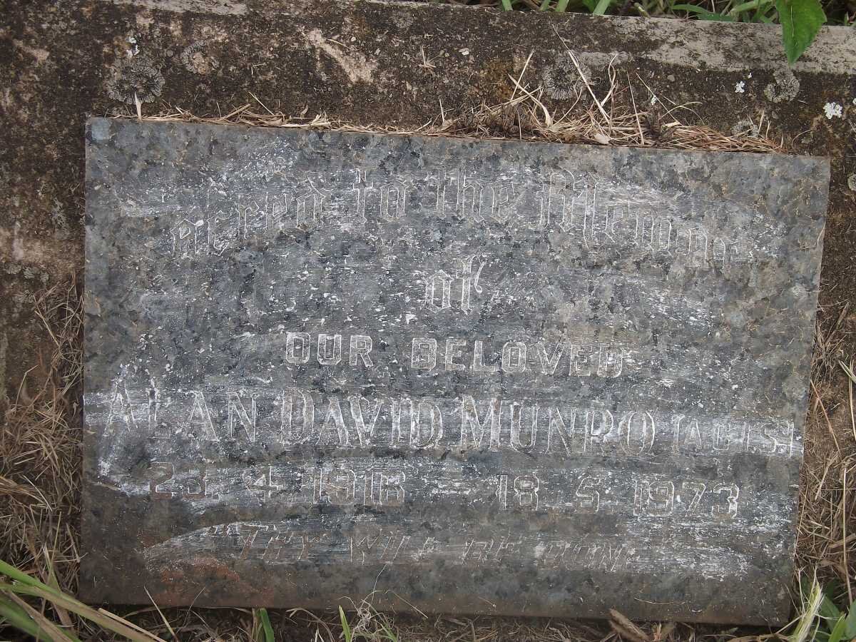 MUNRO Alan David 1918-1973