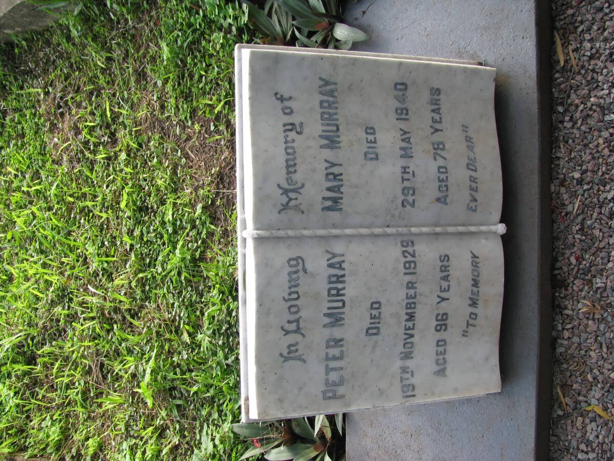 MURRAY Peter-1929 :: MURRAY Mary-1940