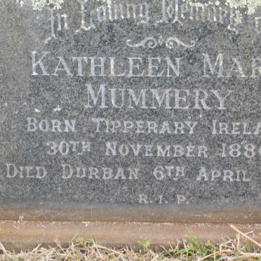 MUMMERY Kathleen Mary 1886-1965
