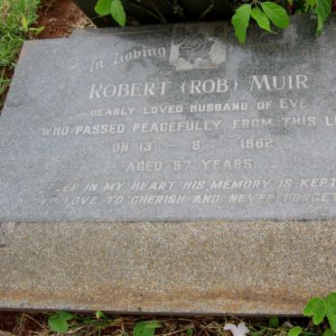 MUIR Robert -1962