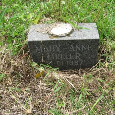 MULLER Mary-Anne  -1967