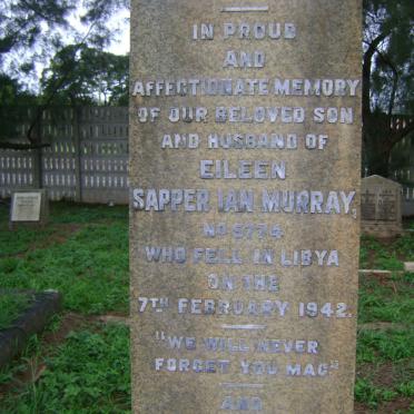 MURRAY John -1943 :: MURRAY Ian -1942 :: MURRAY Mary -1939