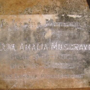 MUSGRAVE Helene Amalia 1890-1932