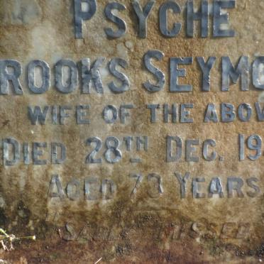 MURDOCH John Derby -1932 &amp; Psyche Brooks SEYMOUR -1946