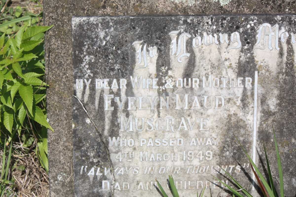 MUSGRAVE Evelyn Maud -1949