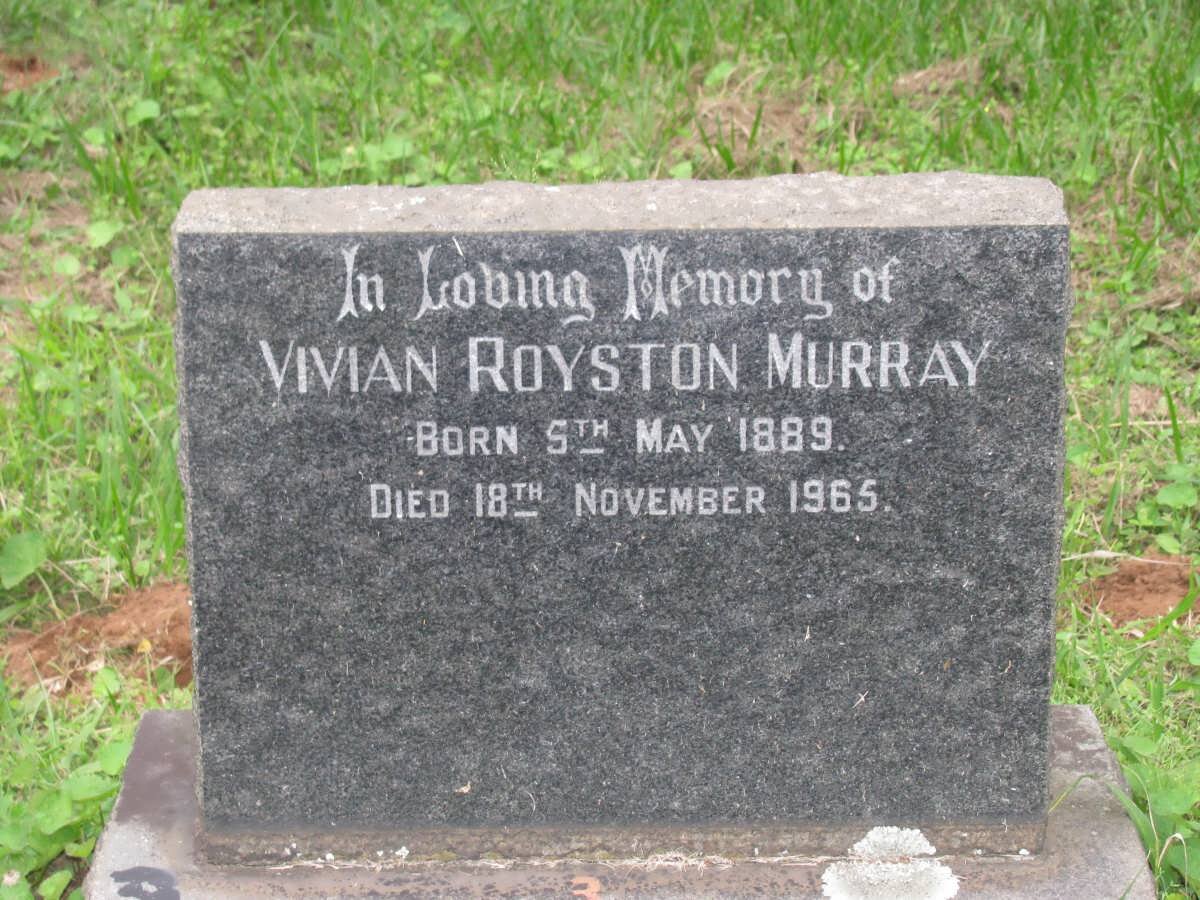 MURRAY Vivian Royston 1889-1965
