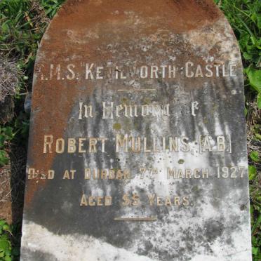 MULLINS Robert -1927