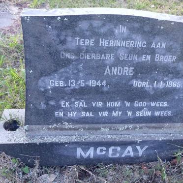 McCAY Andre 1944-1965