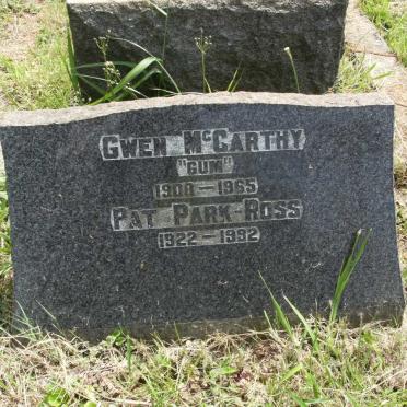 McCARTHY Gwen 1908-1965 :: PARK-ROSS Pat 1922-1992