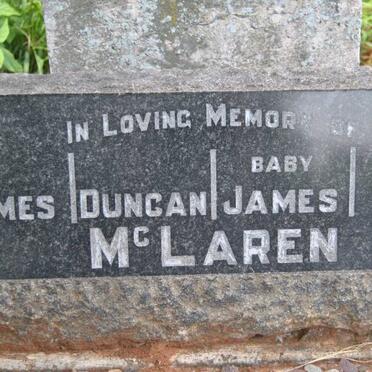 McLAREN James :: McLAREN Duncan :: McLAREN James :: McLAREN James [Baby] :: McLAREN Myra