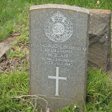 McLAUGHLIN W.J. :: BLAIR W. -1943