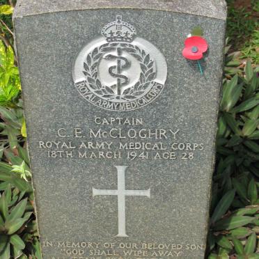 McCLOGHRY C.E. -1941